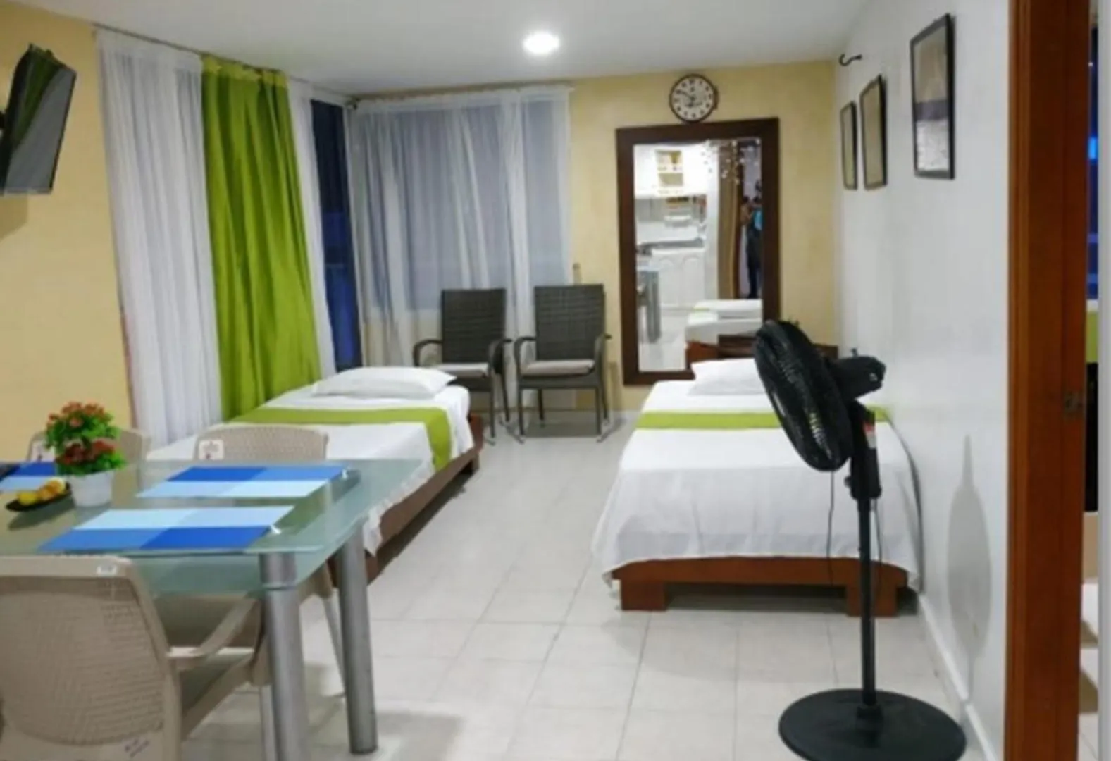 1C-Al3E Apartamento De 1 Alcoba Cerca Al Mar Con Aire Acondicionado, Piscina Y Wifi Cartagena 0*,  Colombia